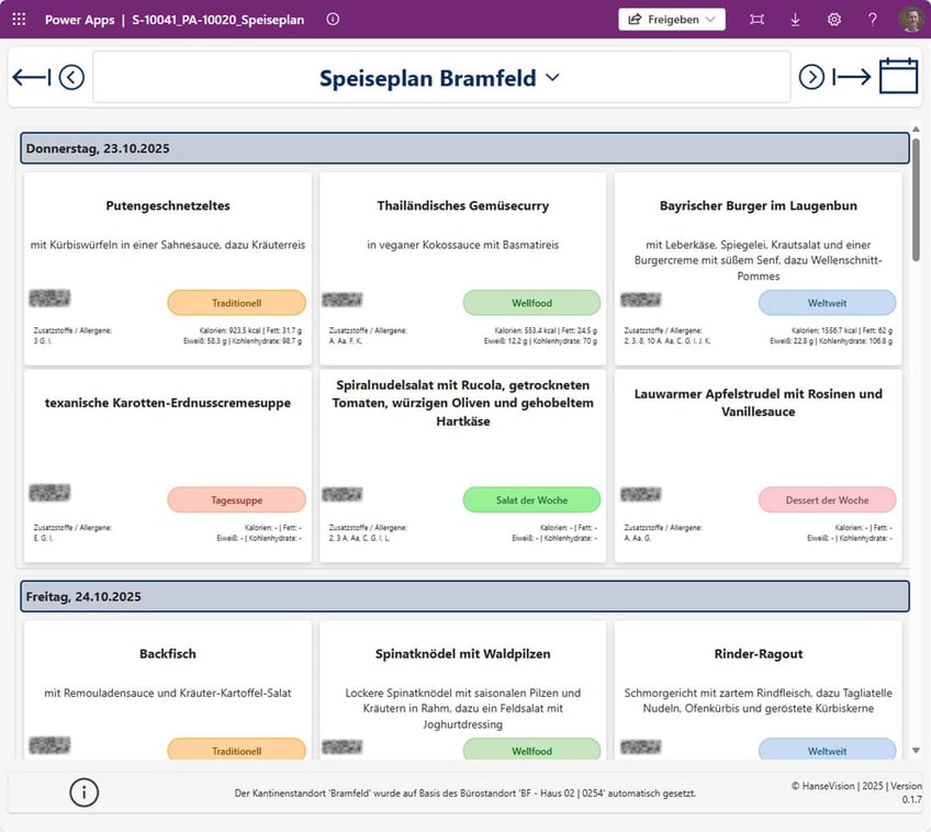 Referenz_Energienetze Hamburg_Screenshot Speiseplan App