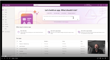 Demo von Copilot in Microsoft Power Platform
